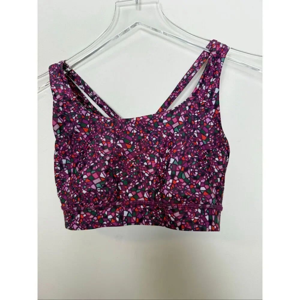 Lululemon Energy Bra (H2O) Paradise Camo Multi Size 4